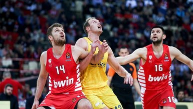 THY Avrupa Ligi'nde ayın MVP'si Olympiakos'un Bulgar basketbolcusu Sasha Vezenkov oldu