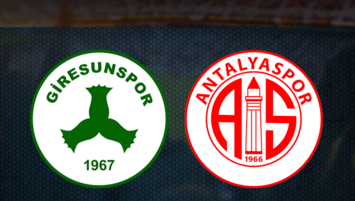 Giresunspor - Antalyaspor | CANLI