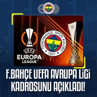 F.Bahçe UEFA listesini bildirdi!