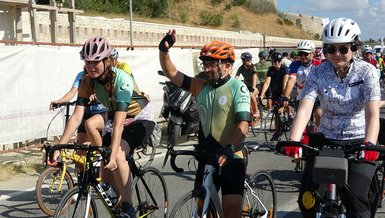 Pedalları şehitler için çevirdiler