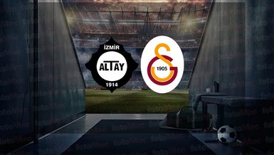 ALTAY - GALATASARAY MAÇI NE ZAMAN? | Altay - Galatasaray maçı saat kaçta, hangi kanalda canlı yayınlanacak? Altay - Galatasaray maçı muhtemel 11'ler