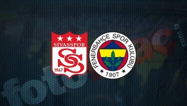 Sivasspor Fenerbahçe maçı CANLI İZLE🔥 - FB maçı canlı izle