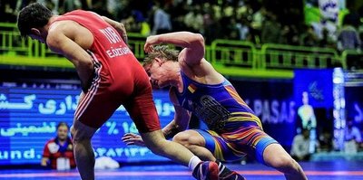 Güreşçilerimiz İran'da ikinci oldu