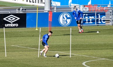 Schalke’den görülmemiş antrenman! Sosyal mesafe kuralına böyle uydular