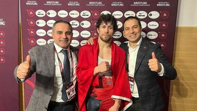 Milli güreşçi Selçuk Can Avrupa şampiyonu oldu!