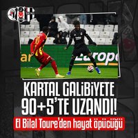 Beşiktaş 90+5'te galip!