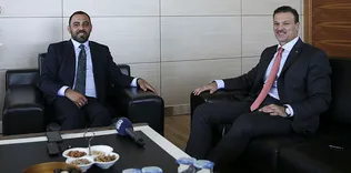 Alpay Özalan’dan Hamza Yerlikaya’ya ziyaret