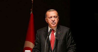 Başkan Erdoğan Başpehlivan Gürbüz'ü tebrik etti