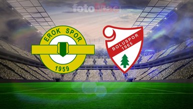 CANLI | Esenler Erokspor-Boluspor maçı ne zaman? Saat kaçta ve hangi kanalda?