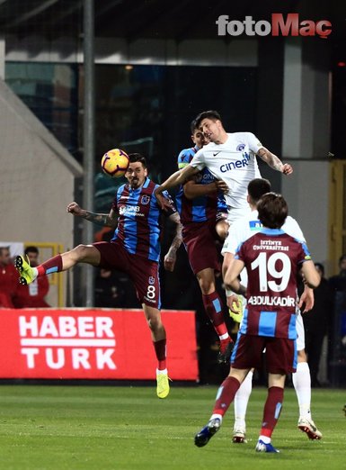Kasımpaşa - Trabzonspor maçından kareler