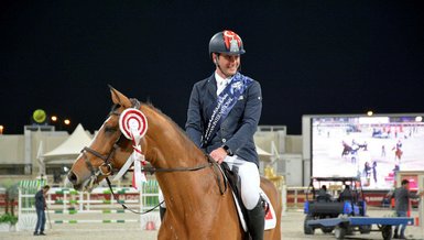 Milli binici Derin Demirsoy İspanya'daki engel atlama yarışlarında birinci oldu