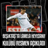 Beşiktaş'ta Lamela heyecanı! Kulübü resmen açıkladı