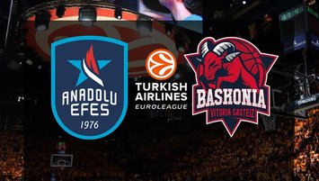 Anadolu Efes - Baskonia | CANLI