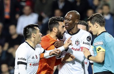 Medipol Başakşehir-Beşiktaş maçından kareler...
