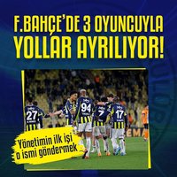 F.Bahçe'de 3 ayrılık! Yeni yönetim...