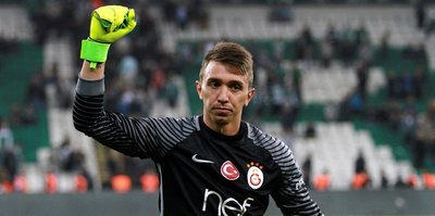 Muslera'nın ikinci dalya heyecanı