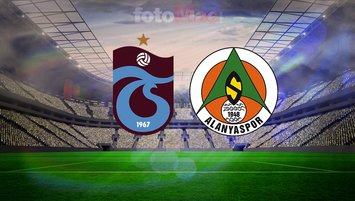 Trabzonspor-Alanyaspor maçı detayları!