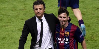 Luis Enrique'den Messi'ye övgü