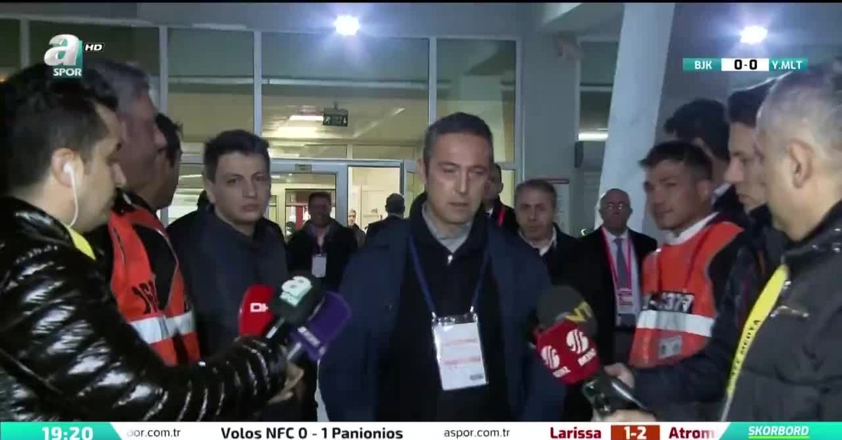 Ali Koc Tan Fatih Terim E Olay Gonderme Fotomac