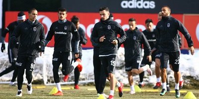 Beşiktaş'ta Alanyaspor maçı hazırlıkları