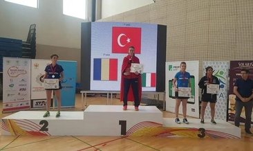 Özge Yılmaz Balkan Şampiyonu