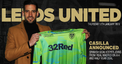 Leeds United, Real Madrid'den Kiko Casilla'yı transfer etti
