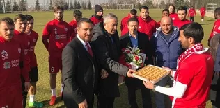 Sivasspor’a moral ziyareti