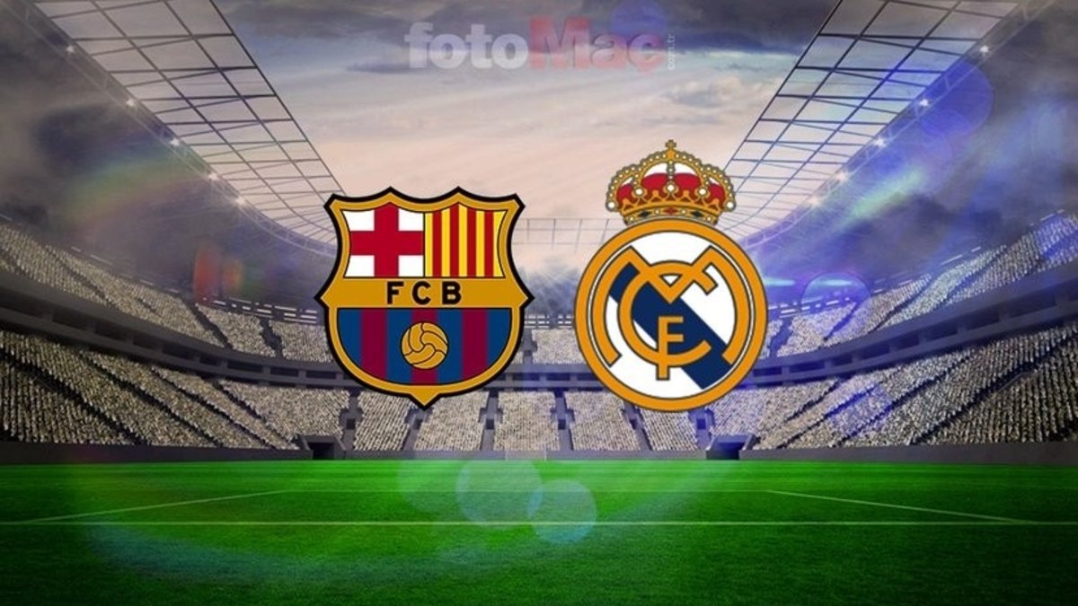 Barcelona-Real Madrid maçı | CANLI İZLE (İspanya La Liga)