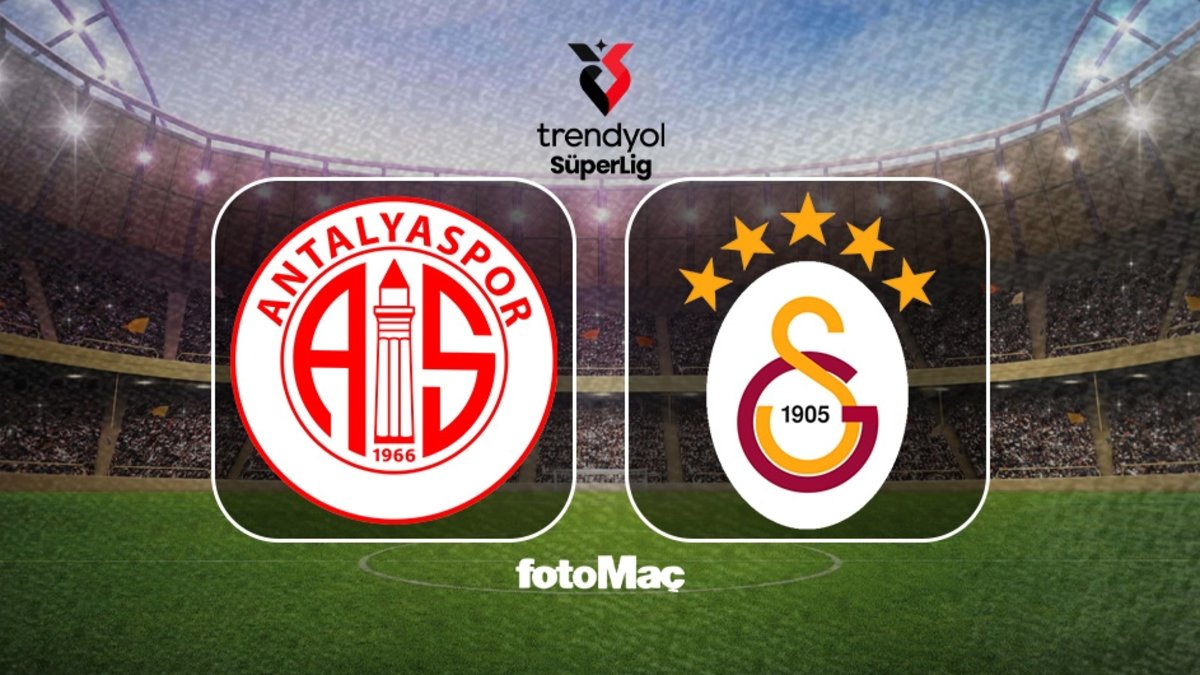 Antalyaspor-Galatasaray CANLI | GS maçı ne zaman ve hangi kanalda?