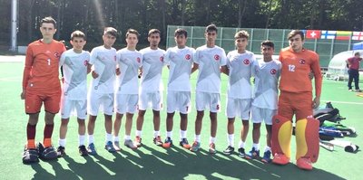 U16 Erkek Hokey Milli Takımı ikinci maçında galip geldi