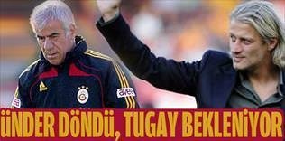 Ünder yuvaya döndü, Tugay bekleniyor