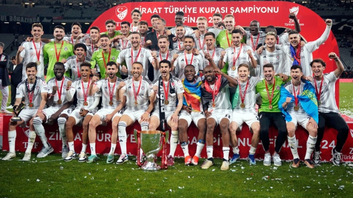 Beşiktaş'ta hayrete düşüren gerçek! Ziraat Türkiye Kupası'nı aldılar ama...