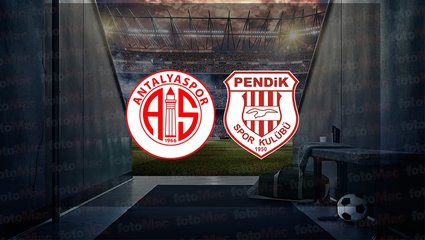 Antalyaspor - Pendikspor maçı ne zaman? Saat kaçta? Hangi kanalda canlı yayınlanacak? | Trendyol Süper Lig