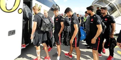 A Milli Futbol Takımı Cenevre'ye ulaştı
