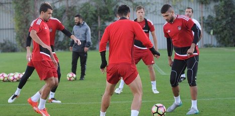 Gaziantepspor, Konyaspor'a hazırlanıyor