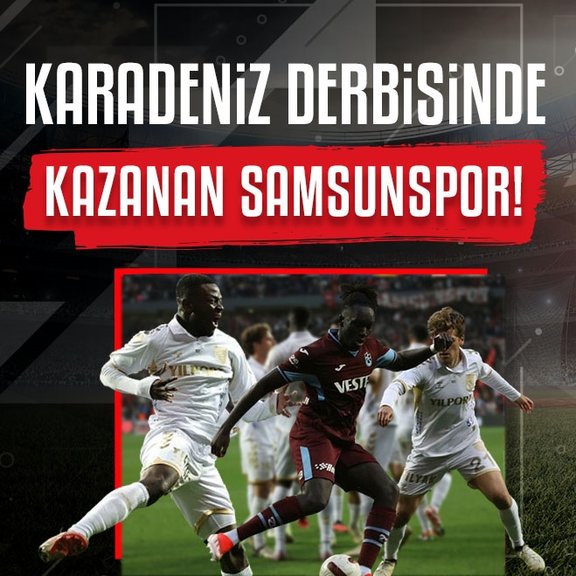 Samsunspor 3-1 Trabzonspor MAÇ SONUCU - ÖZET Trendyol Süper Lig maçı