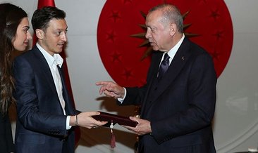 Başkan Erdoğan Özil’i kabul etti