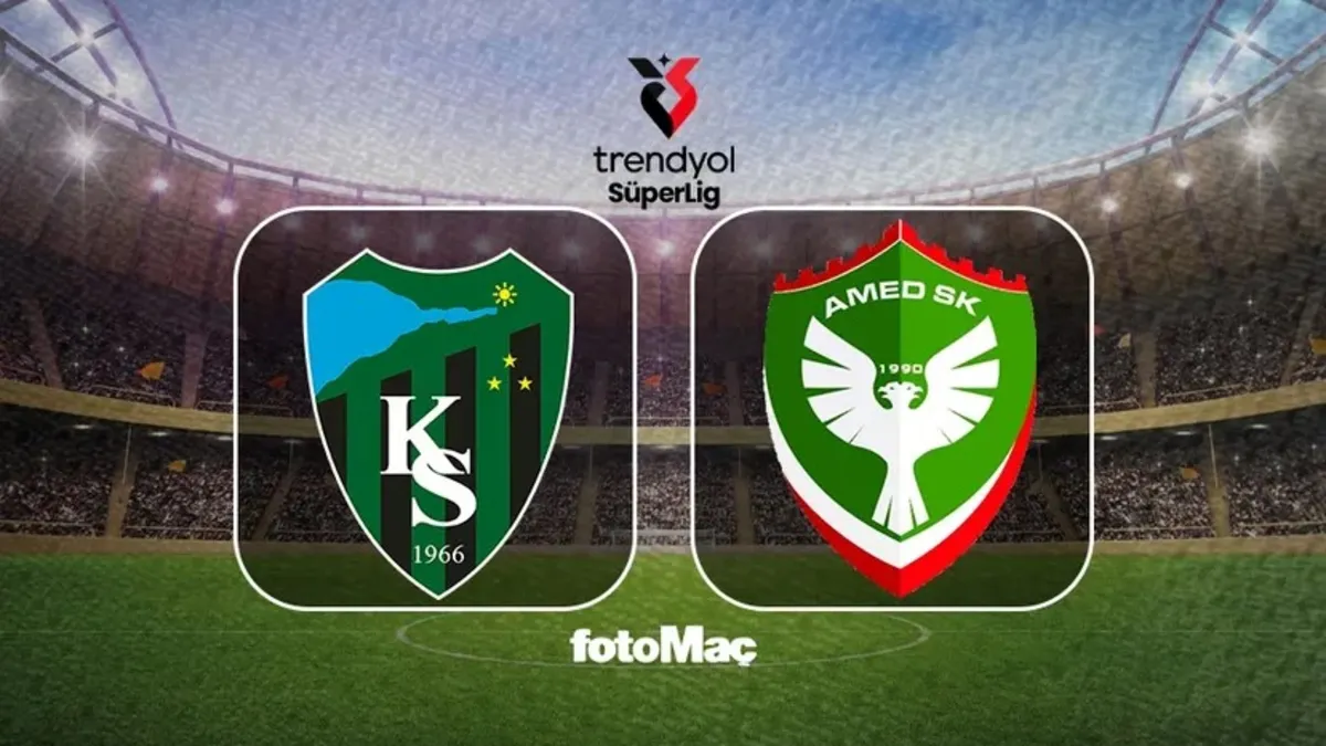 Kocaelispor ile Amed Sportif Faaliyetler Arasındaki Kritik Karşılaşma Canlı Yayında