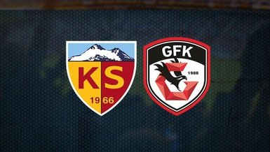 Kayserispor - Gaziantep FK maçı CANLI