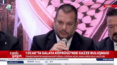 Trabzonspor Başkanı Ertuğrul Doğan: Bu katliam artık durmalı