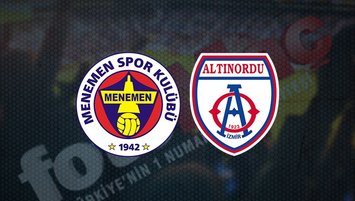Menemenspor - Altınordu FK maçı saat kaçta?