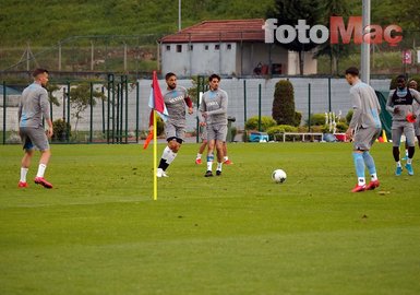 Trabzonspor’da Ahmet Ağaoğlu yakın takipte! İşte antrenmandan kareler