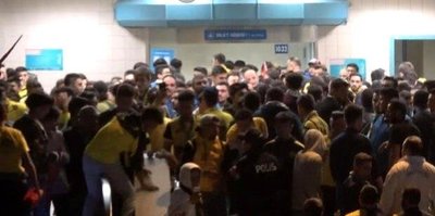 MKE Ankaragücü - Beşiktaş maçının ardından kavga çıktı