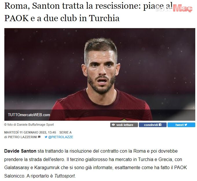 GALATASARAY HABERİ: Aslan'dan transfer bombası! Davide Santon... (GS spor haberi)