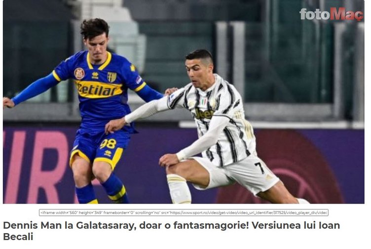 Dennis Man'in menajerinden Galatasaray açıklaması! Transfer...