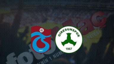Trabzonspor-Giresunspor maçı CANLI izle | TS GİRESUN canlı anlatım