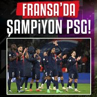 Fransa'da şampiyon PSG!