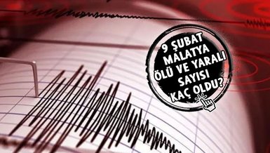 MALATYA SON DAKİKA | 10 Şubat Malatya ölü ve yaralı sayısı kaç oldu? Deprem bölgesinde son durum