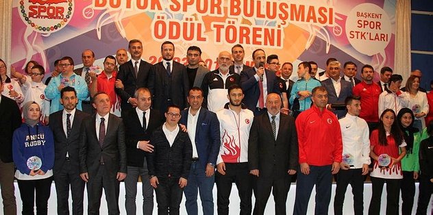 Büyük Spor Buluşması Ödülleri sahiplerini buldu