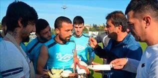 Demirspor'da pastalı idman